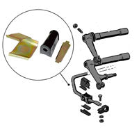 Splitscreen Anti roll bar mount kit Right. 8/65 to 67