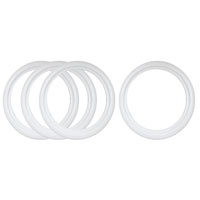  White wall tyre trims, 15" set of 4