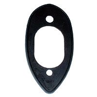 Beetle seal for teardrop rear lamps. Lamp to wing seal