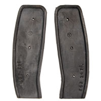 Ghia 1/4 light post foot pair. 1960 to 74