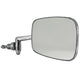 Beetle door mirror 8/1967> Right. S/S head, correct RHD arm length