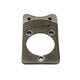 Caliper bracket, stock caliper onto drum spindle T1