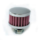 Breather filter, chrome top
