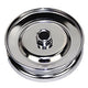 Dynamo alternator pulley, 12v chrome