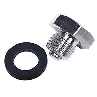 Sump Plug, Chrome, Magnetic 