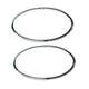 Chrome Trim Bezel for 1200 style Rear lights.