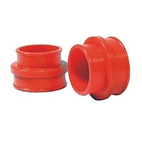 Manifold boots, urethane, red, pair 