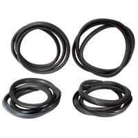 Window Seal Set, T1 8/53-8/57, 4 Piece, For Deluxe Trim 