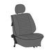 Seat cover set 6 pcs 77-78 Single Colour Basket Weave 