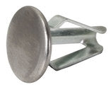 Panel clips, Chrome, T2 68-79, T2 65-67 (25)