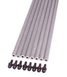 Push rods, aluminium. Cut to length