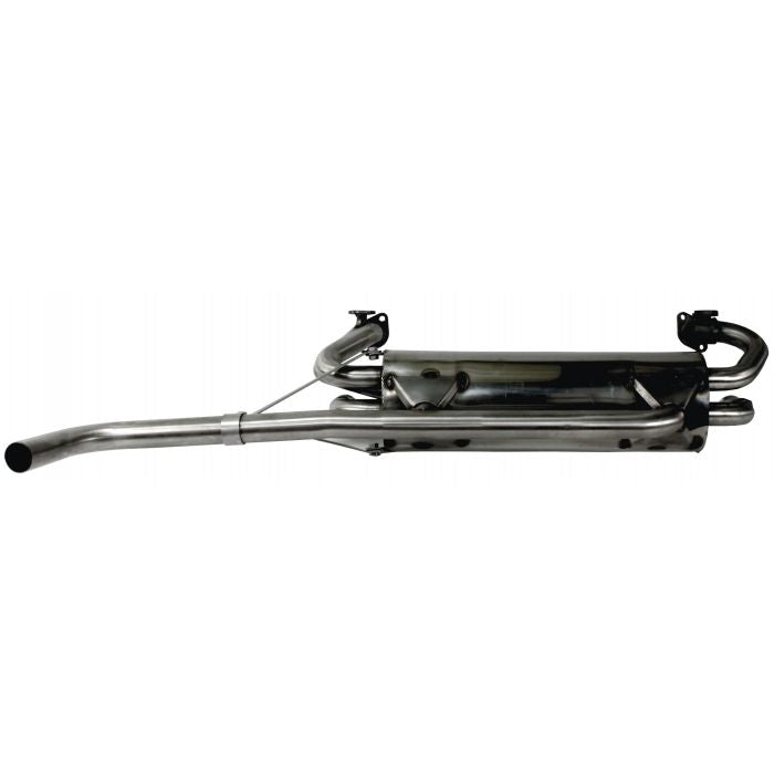 Silencer with Tailpipe Stainless Steel 1600cc