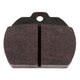 Brake Pad Set Single Pin Kidney Shaped