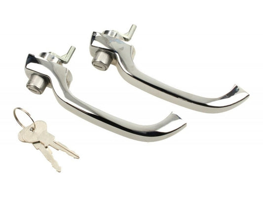 Pair Of Cab Door Handles with 2 keys 