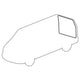 Rear Door Seal (Tailgate or Barn Doors) VW T4 1990–2003