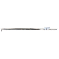Front 1/4 Light Divider Bar Chrome Left: Beetle 1956-1964