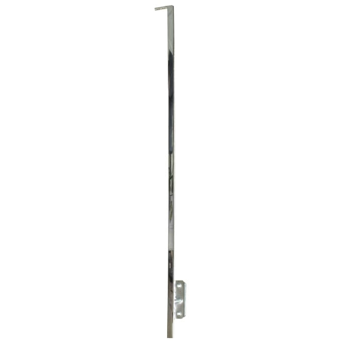 Front 1/4 Light Divider Bar, Chrome, Right: Beetle 1956-1964