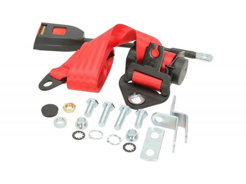 Red Automatic Front Seat Belt VW Beetle