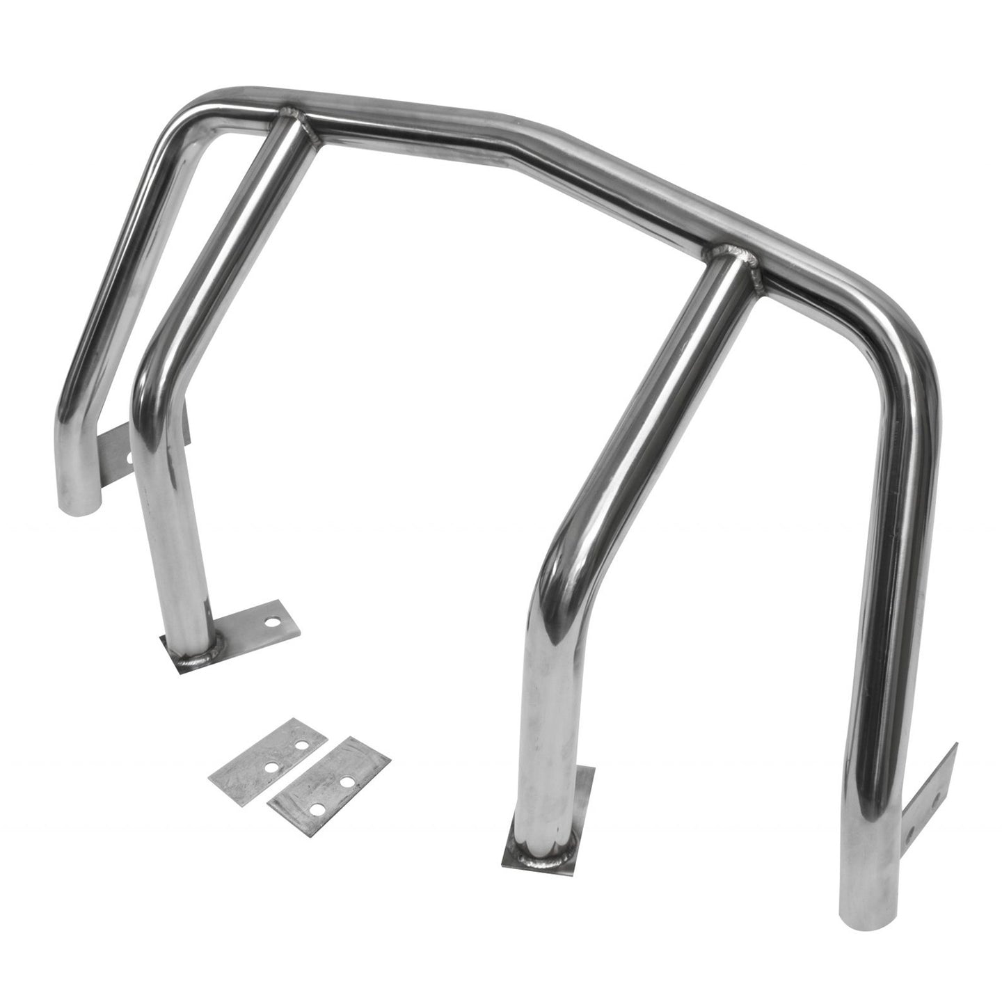 Baja bumper, front, chrome