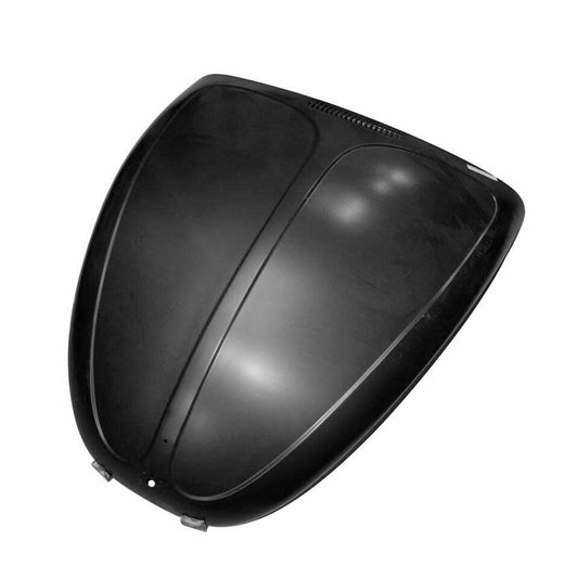 Front hood with grille