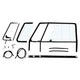 Door window frame complete kit left