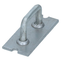 Weld on eye for tarpaulin pick up