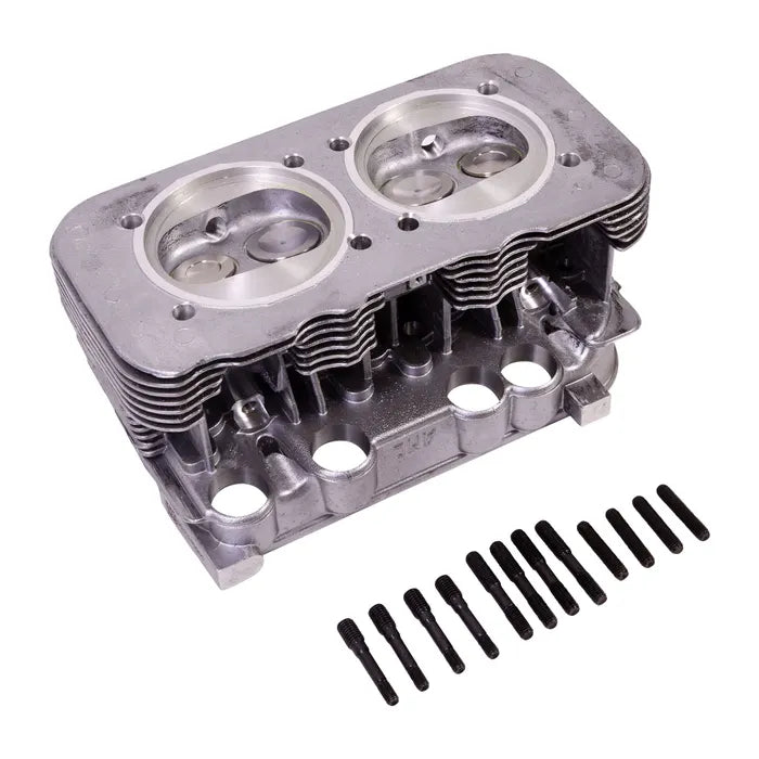 Cylinder Head 1800-2000cc 39.3x33mm Valves no EGR Hole Complete: T2 Bay (1973-1978)