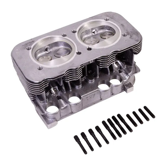 Cylinder Head 1800-2000cc 39.3x33mm Valves no EGR Hole Complete: T2 Bay (1973-1978)
