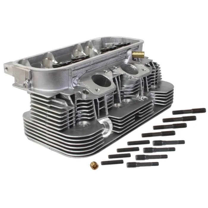 Cylinder Head 1700cc 39.3x33mm Valves with EGR Hole Complete: T2 Bay (1972-1973)