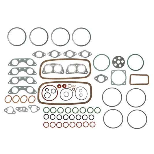 Engine gasket set, 1.7 (No flywheel or pulley seals)Type 4: T2 Bay (1972-1973), 914 (1970-1973)