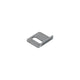 Stop plate for brake/clutch pedal