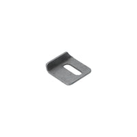 Stop plate for brake/clutch pedal