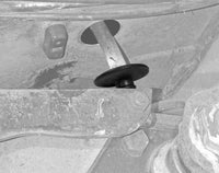 Seal pedal rod to floor