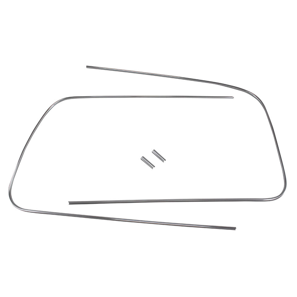 SOO Front windowmoulding convertible (alu trim)