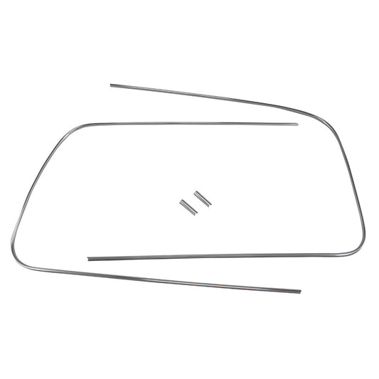 SOO Front windowmoulding convertible (alu trim)