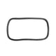 Rear window seal 'Deluxe' (alu trim)