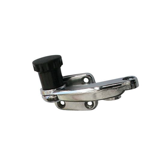 Pop-out window latch, black, left
