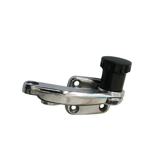 Pop-out window latch, black, right