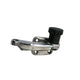 Pop-out window latch, black, right