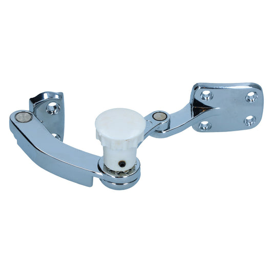 Popout window latch complete, right - ECO, ivory