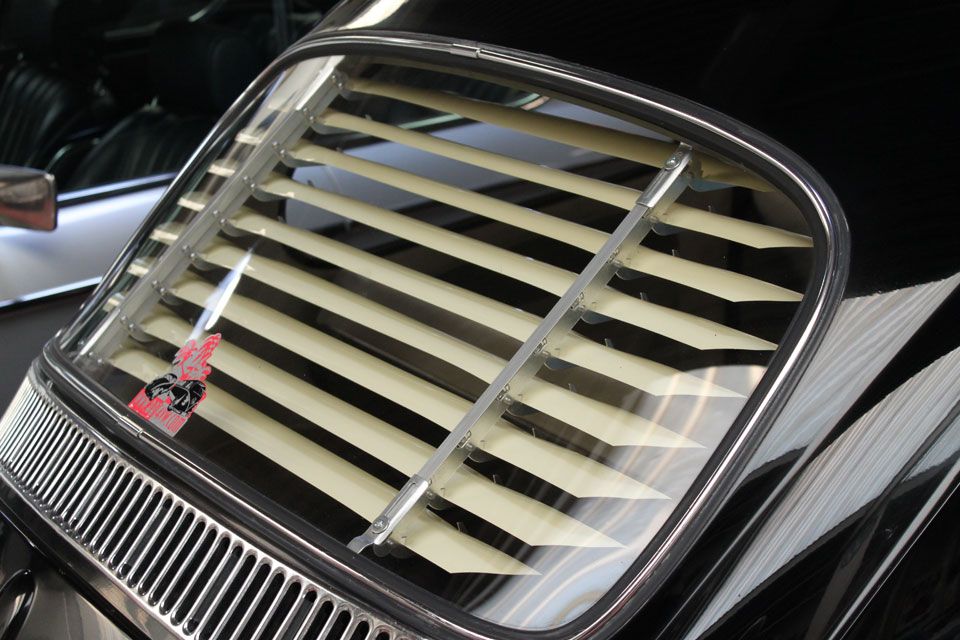 Mini Rear Louvre Rear window louvre, not assembled – VW Spares