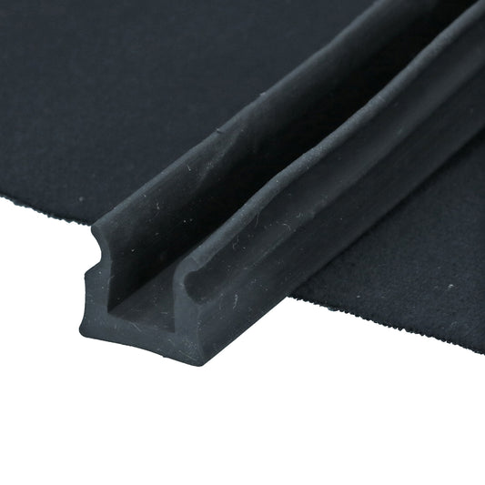 Window channel in U-form (rubber and felt) Beetle -09/52  ch.- 1-397022