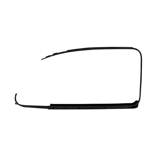 Window scraper + black moulding, left, each, Original German quality