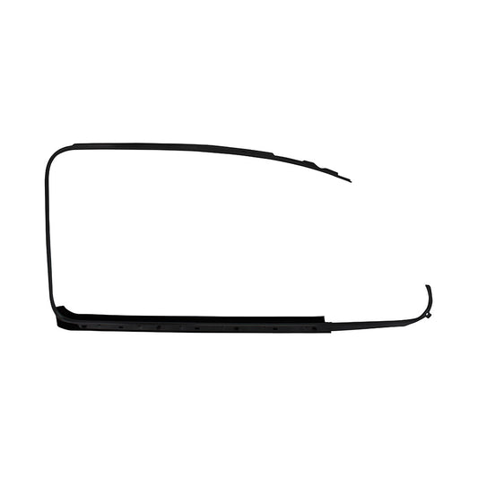Window scraper + black moulding, right, each, Original German quality