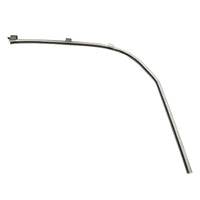 Window guide channel in door front/upper