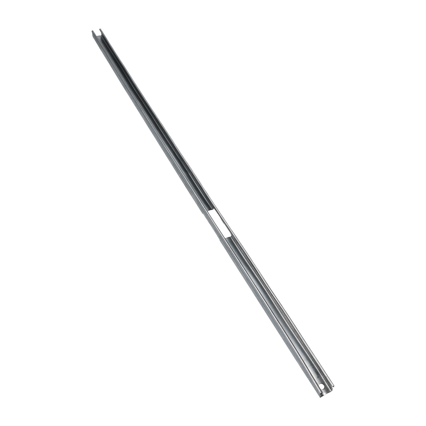 Window guide channel in door rear