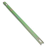 Window guide channel in door rear