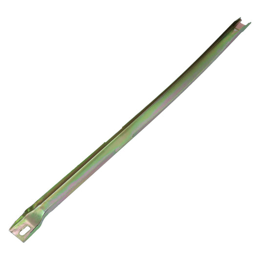 Window guide channel in door rear, left