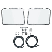 Safari windows, front (ECO), RVS polished 