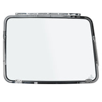 Safari windows, front (ECO), RVS polished 